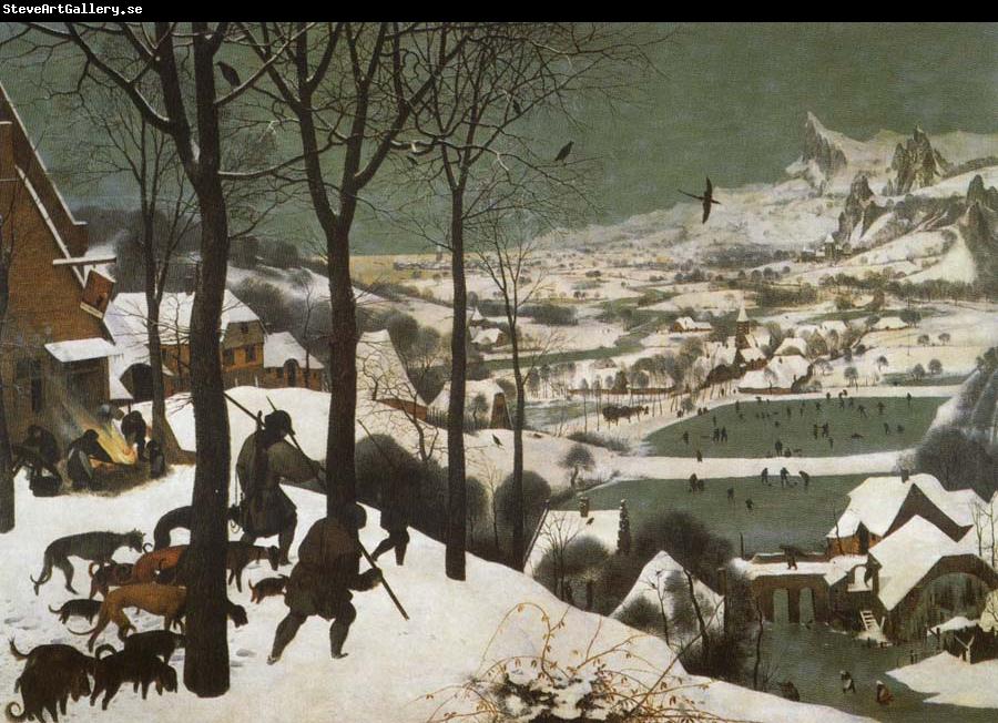 Pieter Bruegel Hunters in the snow